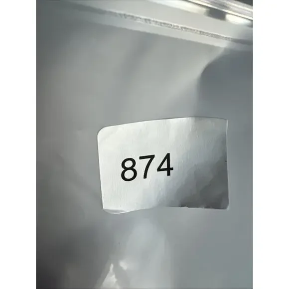 Chico's Women's 1 medium Button Down Long Sleeve Plaid 100% Linen Shirt - Picture 9 of 9